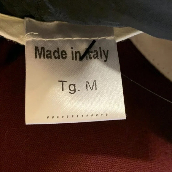 Societe Anonyme‎ Men's 100% Wool Made In Italy Straight Leg Trousers Size M - Picture 11 of 16